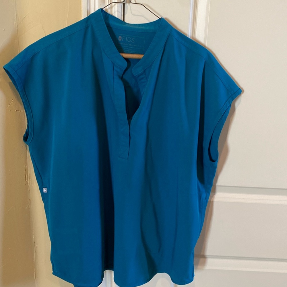 Figs scrub set aqua xl